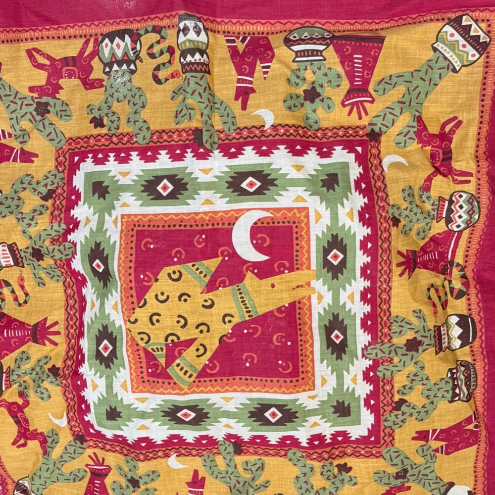 Vintage Southwestern Bandana – Springs USA RN 6463